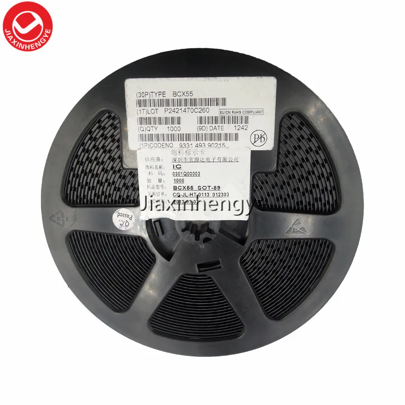 

BCX55 SOT-89 NPN 60V 1A Original and New 100PCS/LOT In Stock