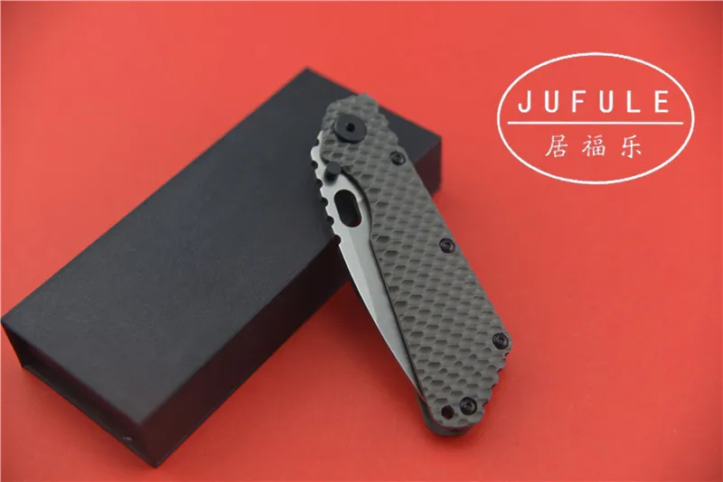 JUFULE YIDU SMF Folding D2 blade Titanium handle Copper washer outdoors utility fruit Knives EDC Tools | Дом и сад