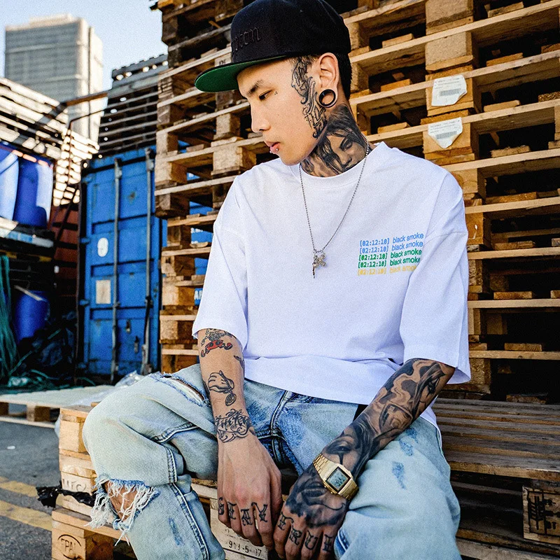 Новые идеи хип-хоп Футболка 2018 городской тренд мужские и женские футболки с