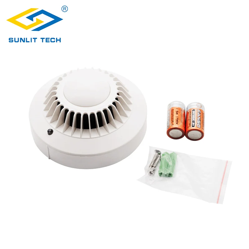 Беспроводной противопожарной защиты дымовой пожарный извещатель Сенсор для 433