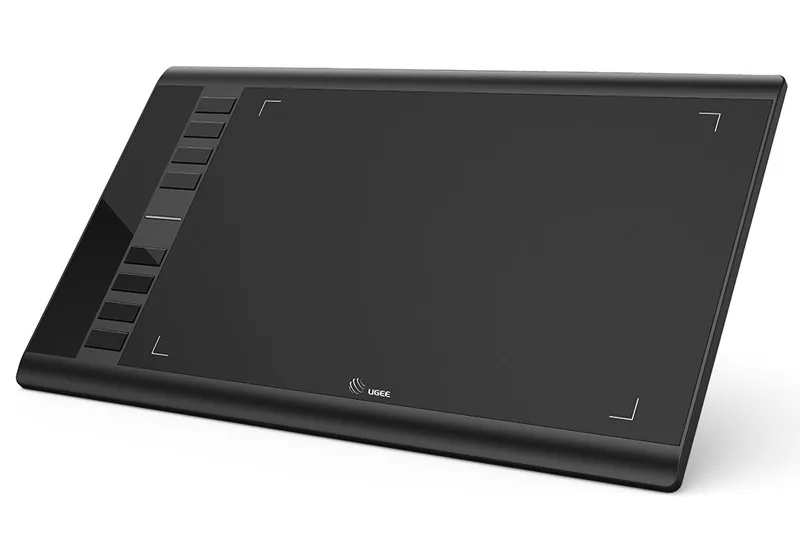 UGEE M708 графический планшет 10x6 дюймов Большая Активная область для рисования планшет 8192 уровней Чувствительная ручка давления для Windows и Mac OS