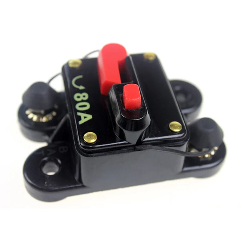 Automatic 60-300A Car Audio In Line Recovery Protection Circuit Breaker Fuse Holder | Обустройство дома