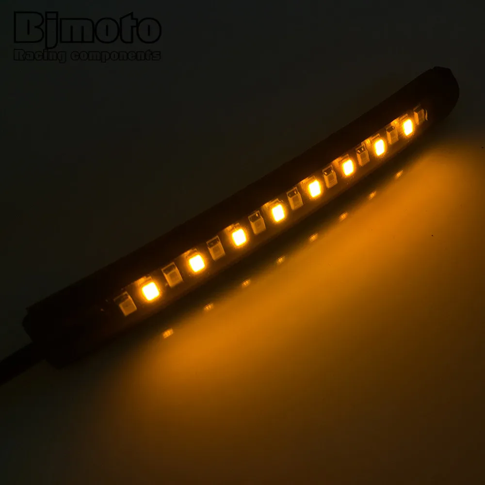 Универсальный задний стоп сигнал поворота мотоцикла со встроенной светодиодной