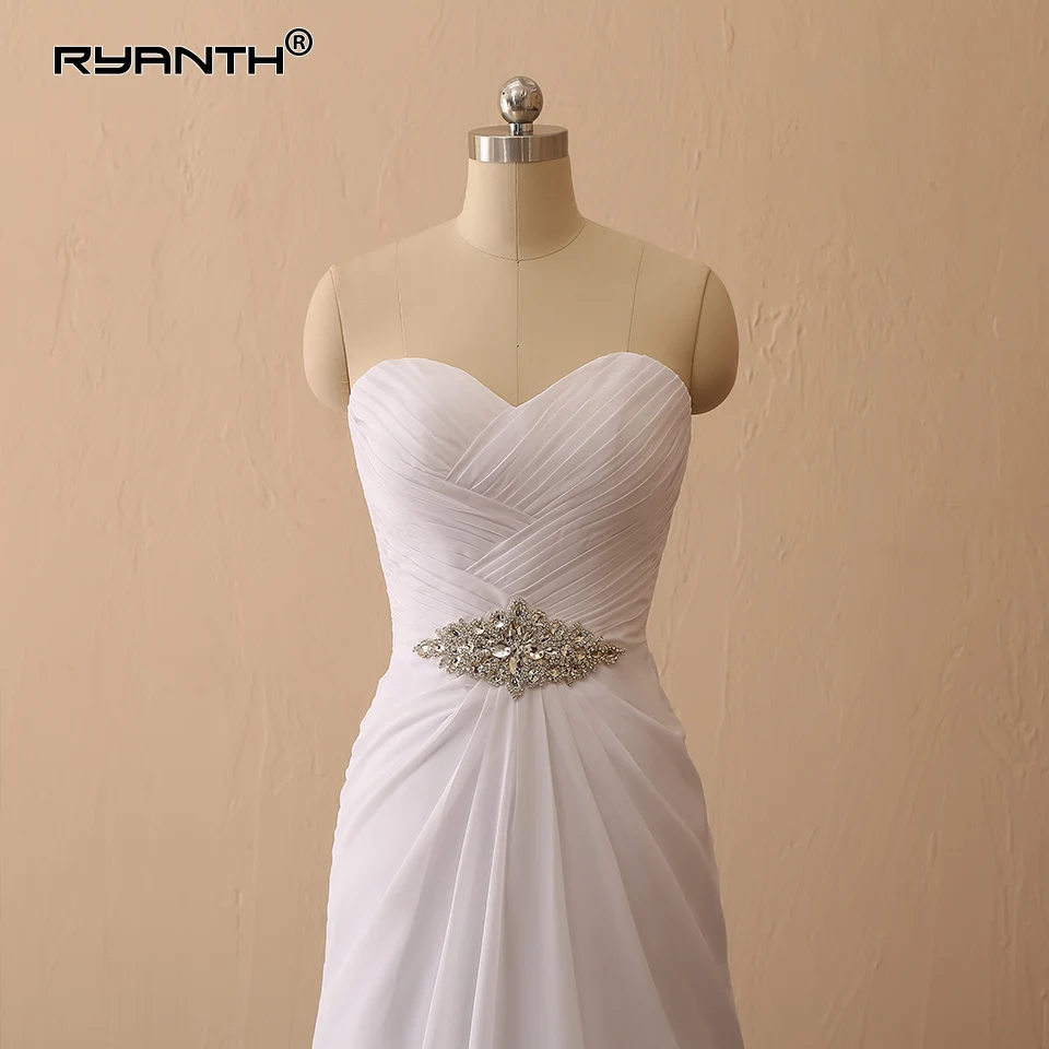 Vestido de noiva 2019 размера плюс Boho Country Beach свадебное платье в наличии Дешевое Robe mariage |