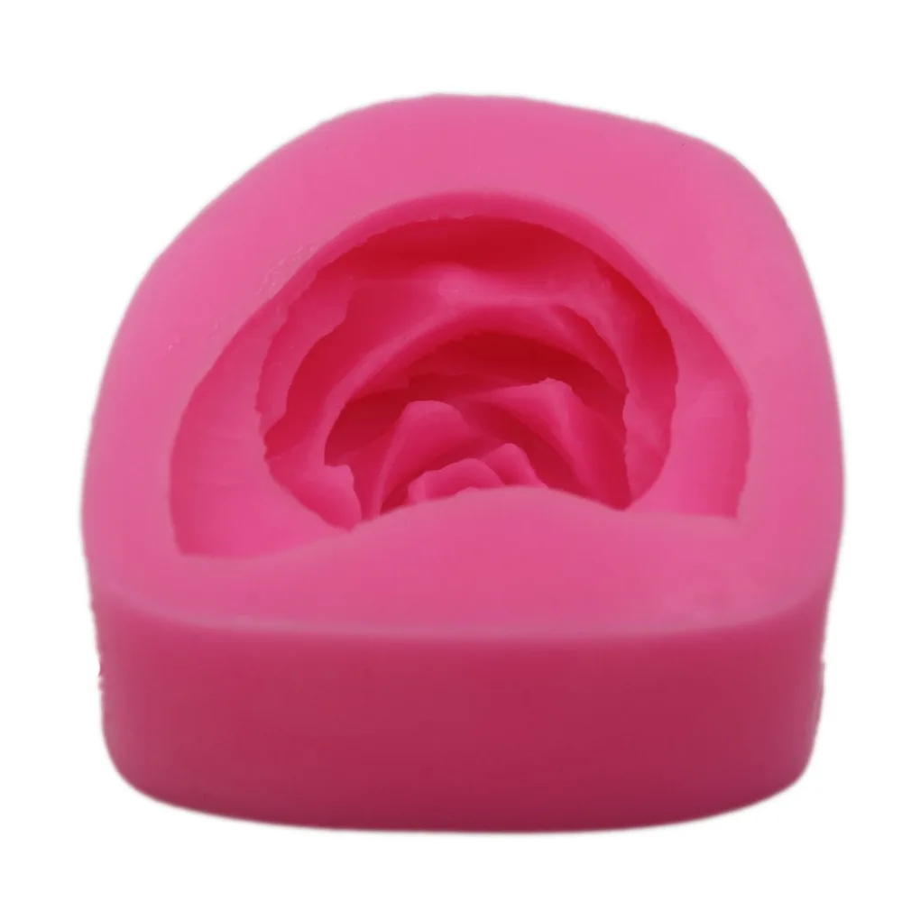 

Silicone Soap Mold shape 3D Rose with Leaf Mould Craft Art Silicone 3D Soap Mold Craft Molds DIY Handmade Candle Molds S584