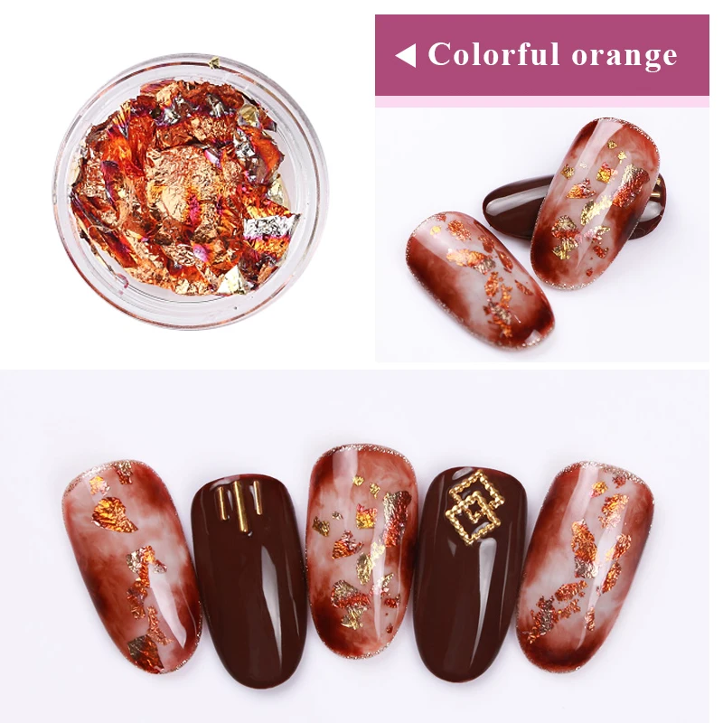 12 коробок золотые наклейки для ногтей переводная Серебристая фольга с блестками