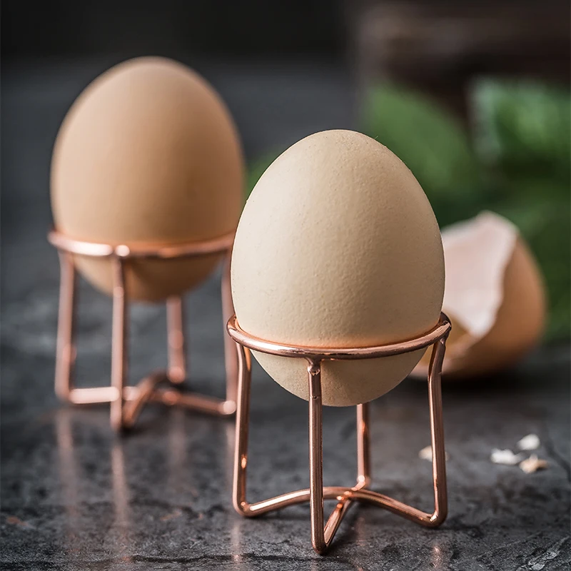 

1Pc Durable Kitchen Breakfast Boiled Metal Egg Cup Holder Egg Tools