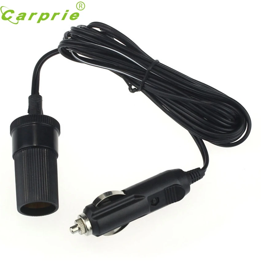 CARPRIE Super drop ship car styling 12V 24V 10A Car Accessory Cigarette Lighter Socket Extension Cord Cable 1-5m Mar714 | Автомобили и