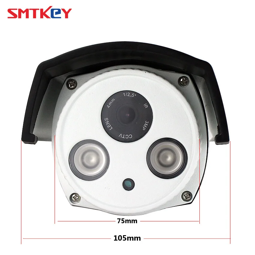 SMTKEY Onvif Starlight IPC 2MP IP Security Camera 3516C+IMX291 Sensor Array IR LED Outdoor Waterproof 1080P Star light | Безопасность и