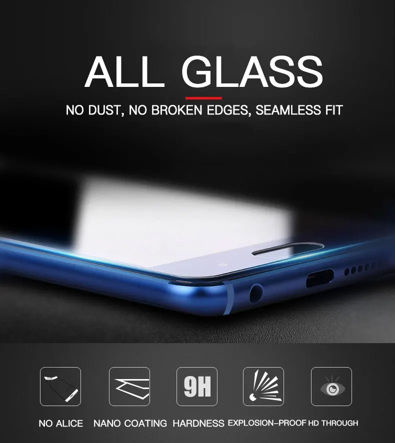 3D закаленное стекло для huawei P20 Pro P10 Plus полное покрытие защита экрана F для huawei P20 P10 Lite Honor 9 10 V10 стекло