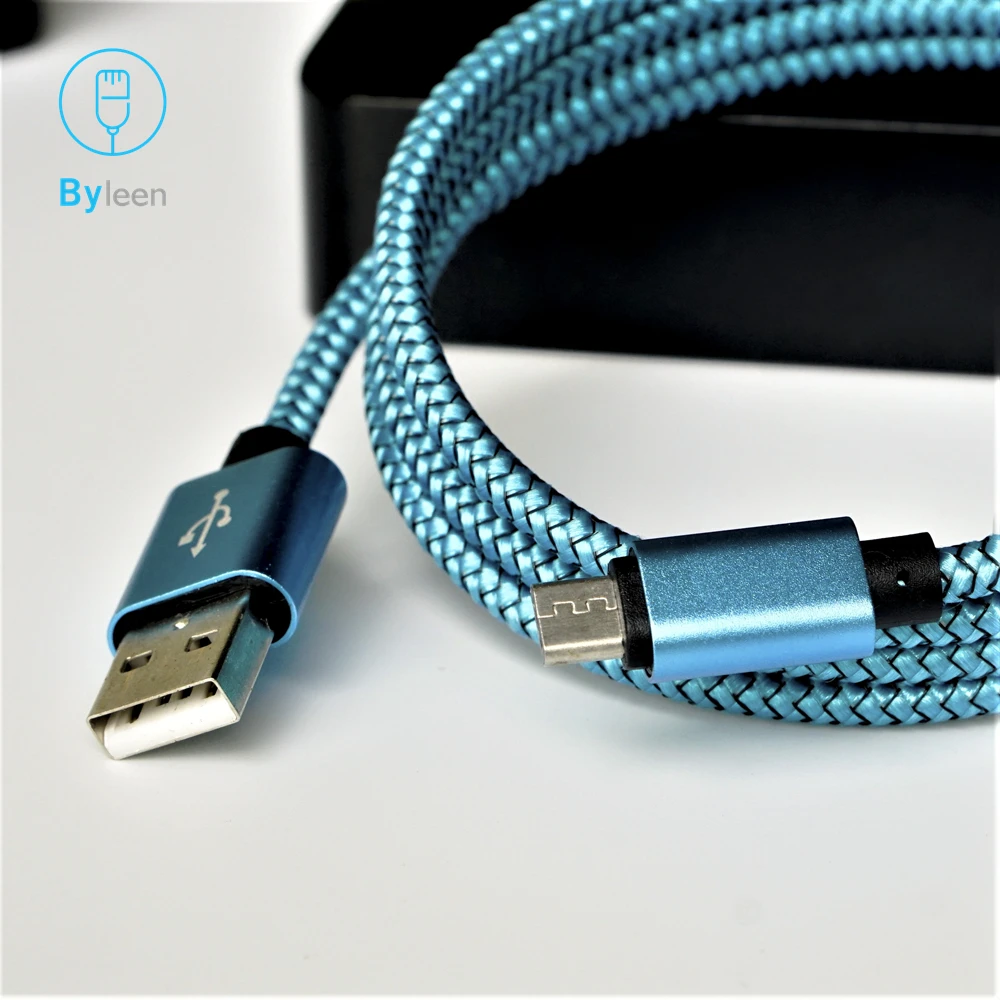 Кабель ByleenFast Micro USB для зарядки и синхронизации данных 1 м 2 0 25 зарядное устройство