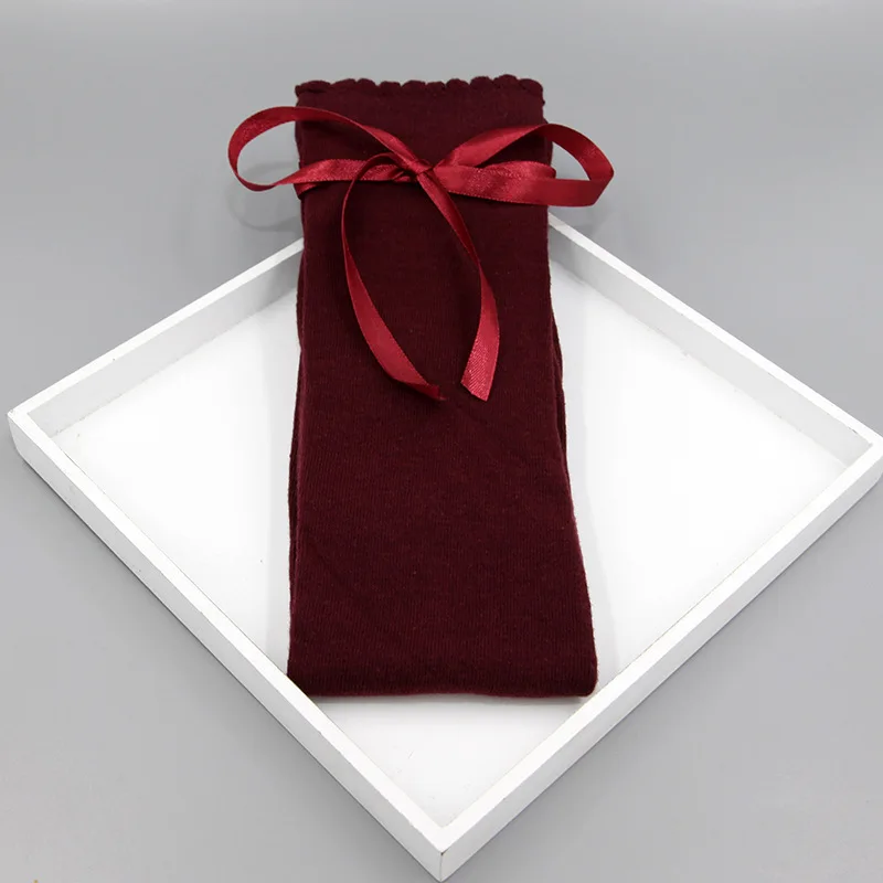 Новинка 2019 японские милые кружевные носки выше колена хлопковые высокие CSWZ-04 |