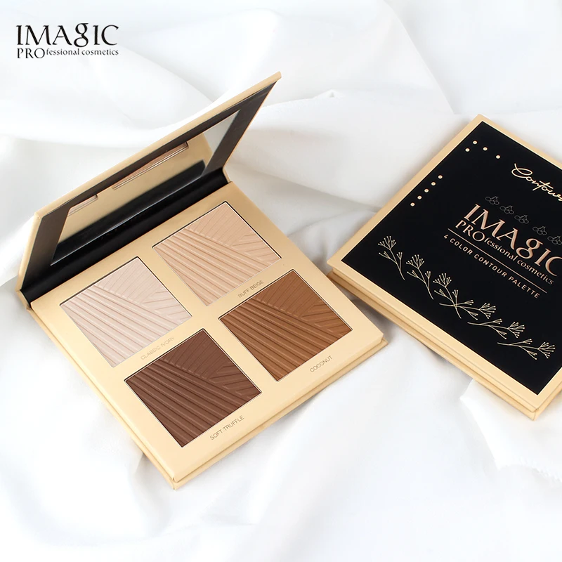 IMAGIC 4 цвета Натуральный Порошок для лица минеральные основы контроль масла