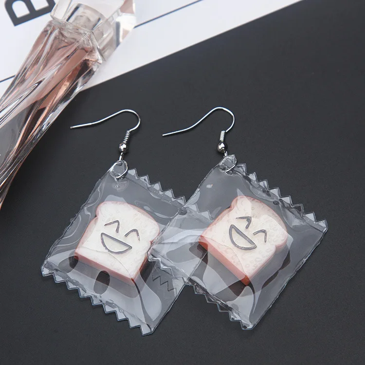 

Korean Fashion Cute Jewelry Trendy Style Lovely Girls Party Transparent Dangle Earrings Elegant Fashion Jewelry Earrings