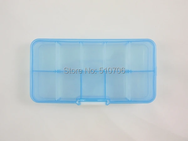 Free Shipping+Wholesale Adjustable 10 Compartment Plastic Storage Box For Jewelry Earring Tool Container Organizer 300pcs/lot | Дом и сад