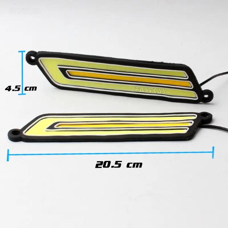 Дневные ходовые огни Стайлинг автомобиля светодиодный ные дневные