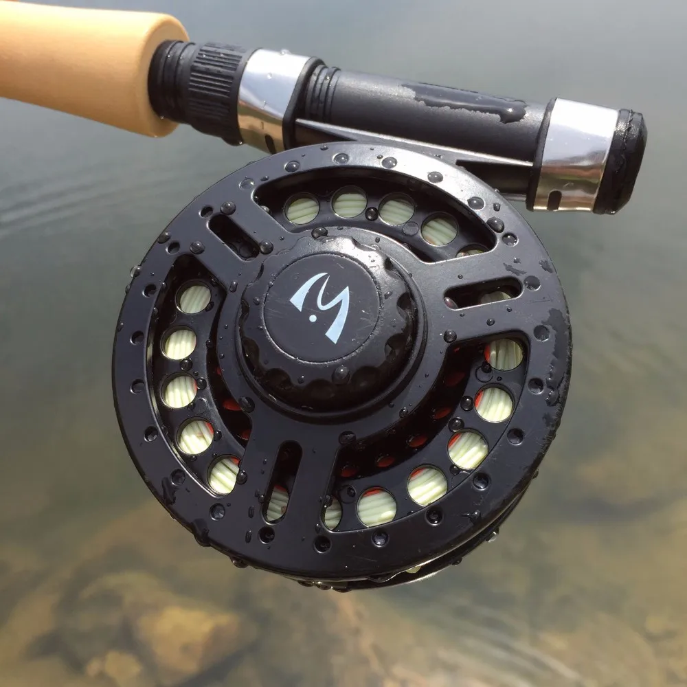 Пластиковая рыболовная катушка Maximumcatch Maxcatch 5 8WT для ловли нахлыстом система
