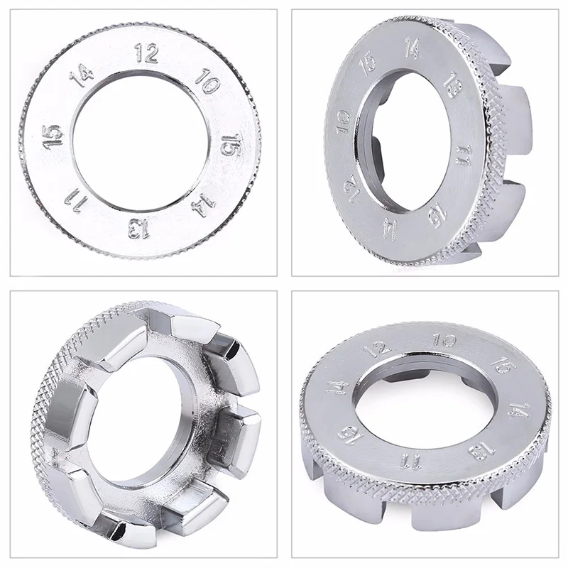 SWDPORT 8 отверстий спиц паз обод колеса велосипеда регулируемый гаечный ключ