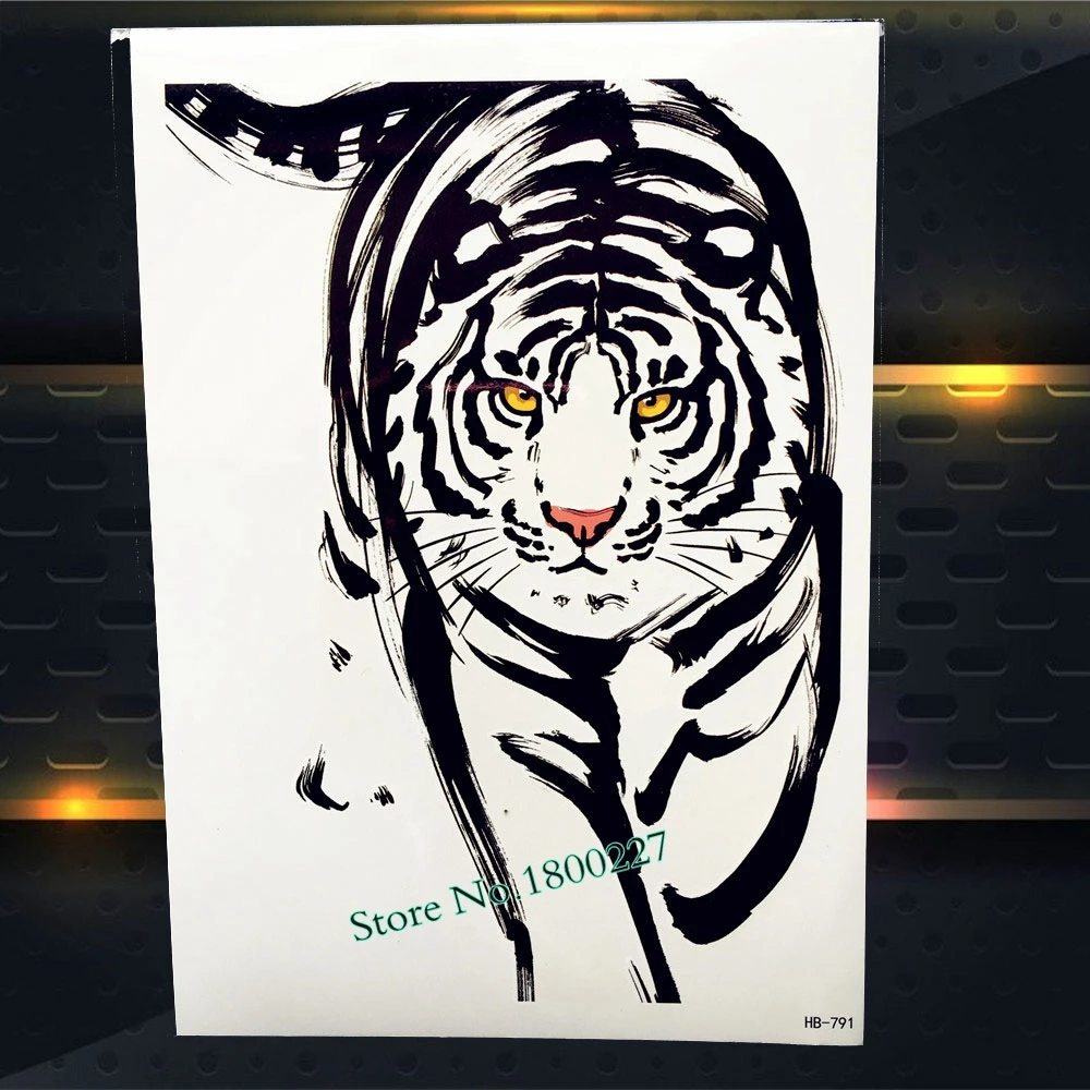 Одноразовые поддельные татуировки для девушек в стиле панк 1 шт. PQS A042 тату