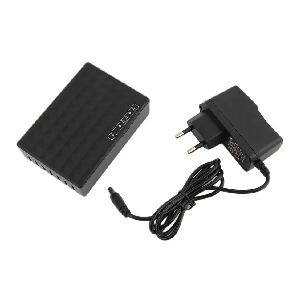 5 Порты и разъёмы 10/100 Мбит/с Настольный сети Ethernet LAN Мощность адаптер Switch