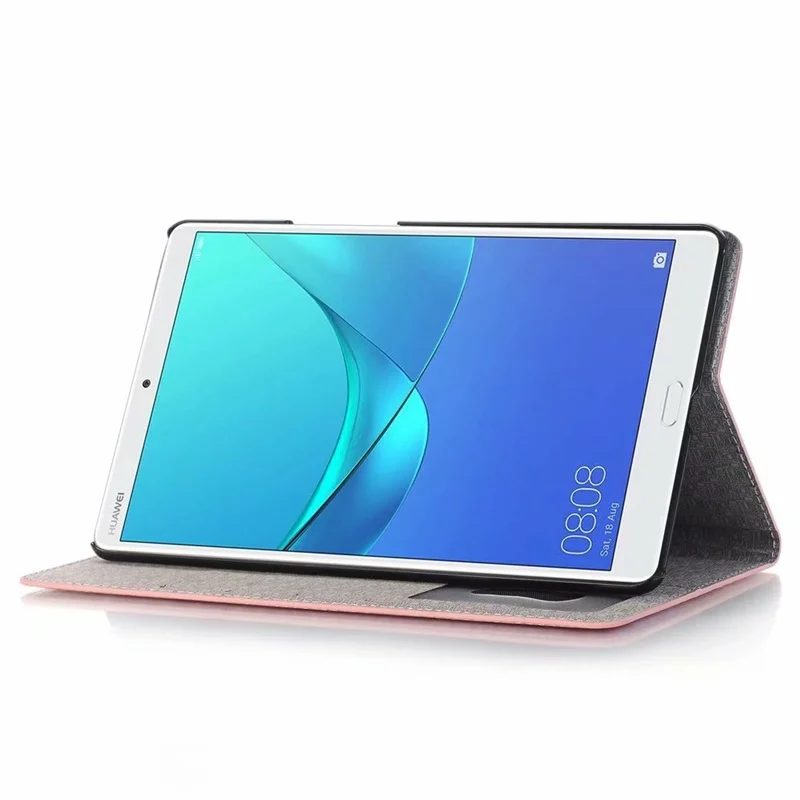 

Case For Huawei Mediapad M5 lite 8.0" JDN2-W09 JDN2-AL00 case Coque Smart flip crocodile grain Stand Card Tablet case kimTHmall