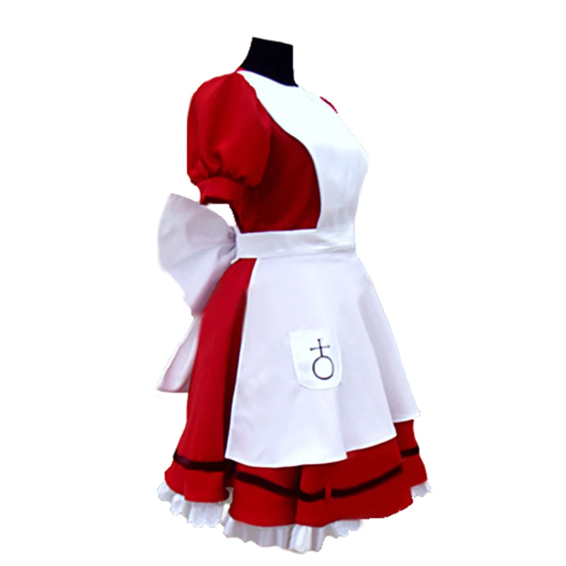 Костюм для косплея Искусство Алисы: безумие возвращается красное платье