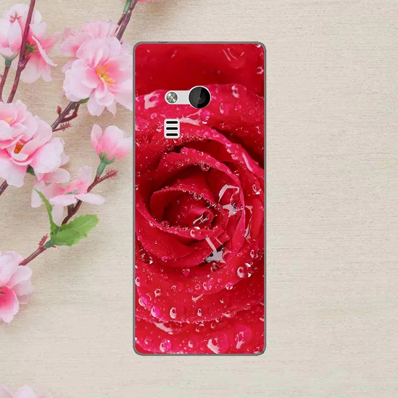 Мягкие силиконовые с рисунком, чехол для телефона, чехол для Nokia 216, две sim-карты, цветные задние Чехлы, Coque Para, чехлы с цветами, оболочка - Цвет: M098