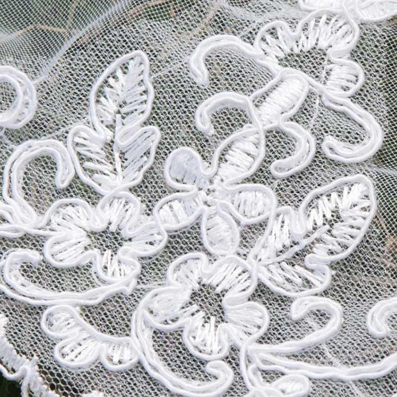 Бисероплетение Свадебная Фата 3 м Часовня Поезд Свадебное Аппликация 2016 Свадьбу