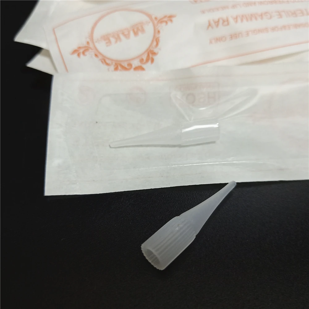 Одноразовые пластиковые насадки 1RL Для Перманентного Макияжа 100 шт.|permanent makeup needle
