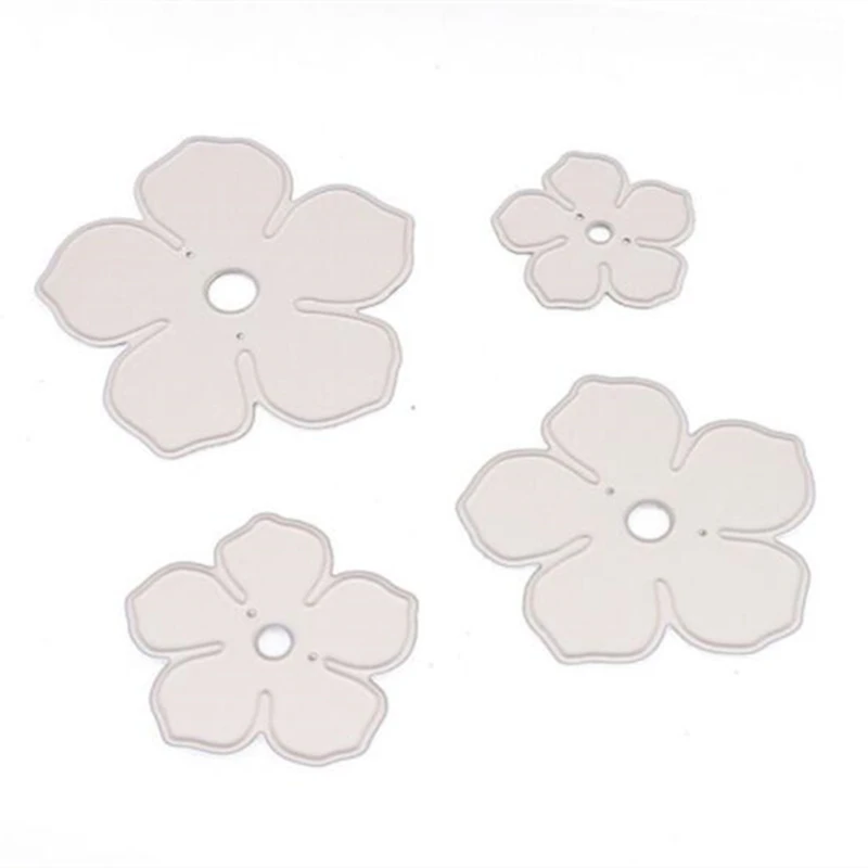 YINISE металлические режущие штампы для трафареты скрапбукинга цветок DIY