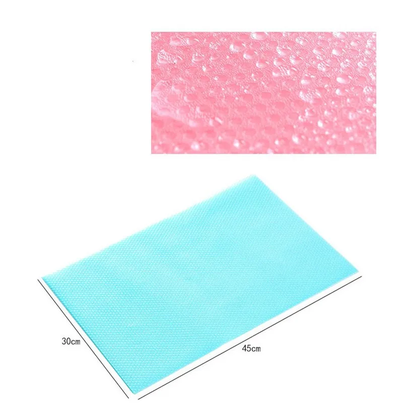 Kitchen Accessories 4 Pcs Refrigerator Pad Antibacterial Antifouling Mildew Mats Fridge Waterproof Gadgets. |