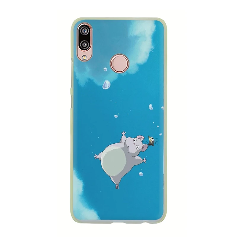 H12 Чехлы Studio Ghibli Spirited Away Totoro чехол для телефона для Huawei Honor 6a 6C 7A Pro 7C 7X 8C 8X8 9 10 Lite Play вид 20 9X Pro - Цвет: H12