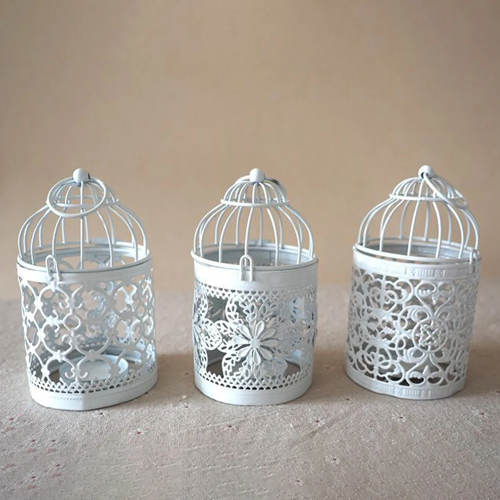 Скандинавские украшения для дома полый Держатель Подсвечники Tealight подвесной