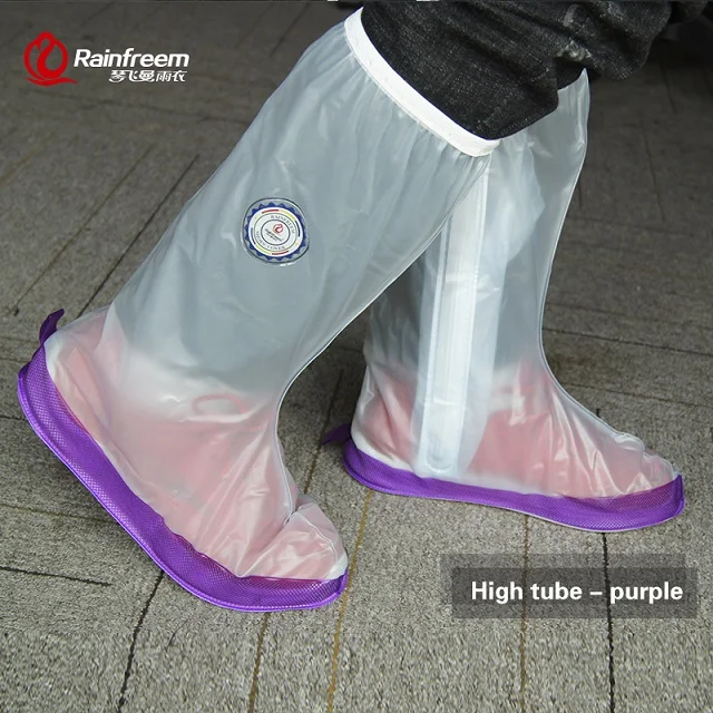 Long Purple Дождевик водонепроницаемый дождевик высокое качество походная обувь для рыбалки сапоги для велоспорта дождевики S-3XL - Цвет: Long Purple