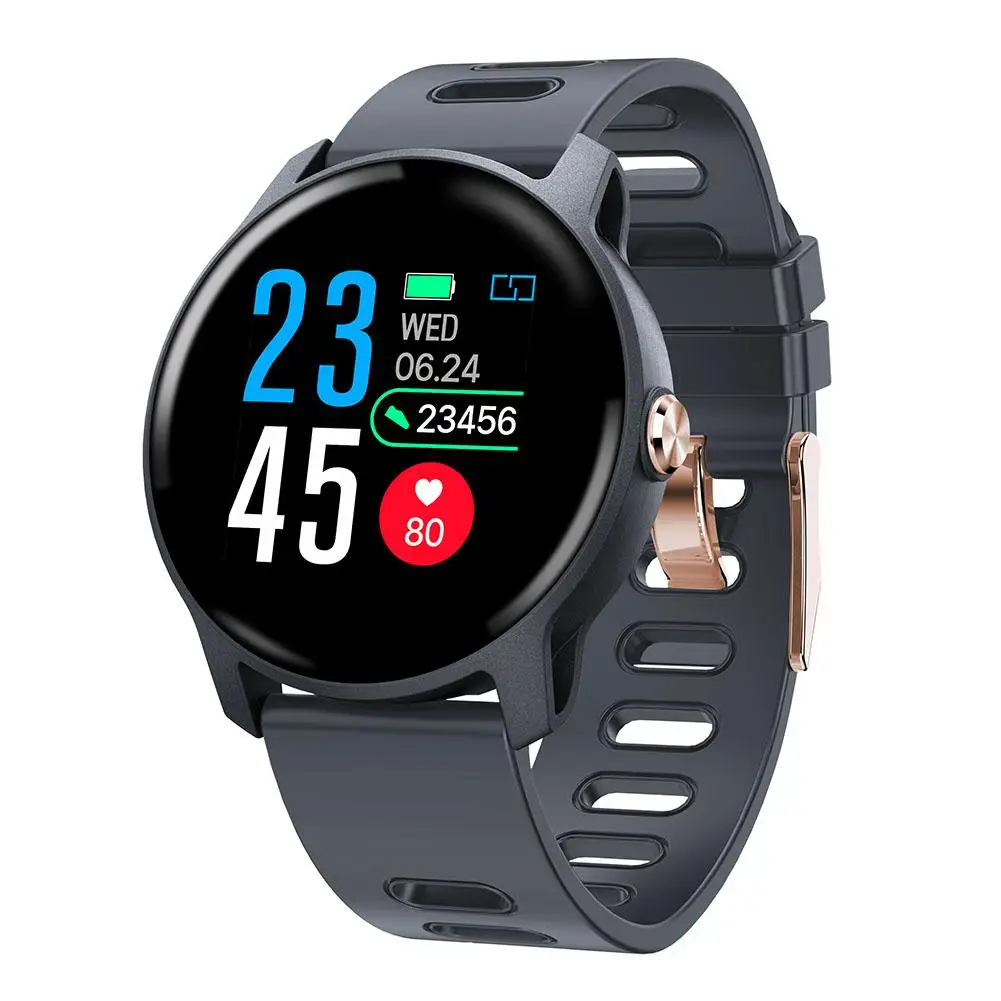 Смарт часы S08 для женщин и мужчин IP68 фитнес трекер монитор сердечного ритма