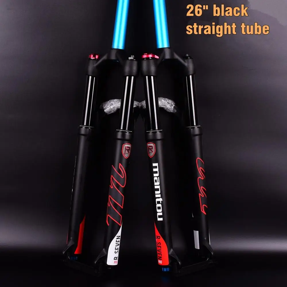 Велосипедная вилка Manitou R7 PRO, 26, 27,5 дюймов, для горного велосипеда MTB, воздушная вилка, матовая черная подвеска, pk Machete COMP, Marvel,, 1560 г
