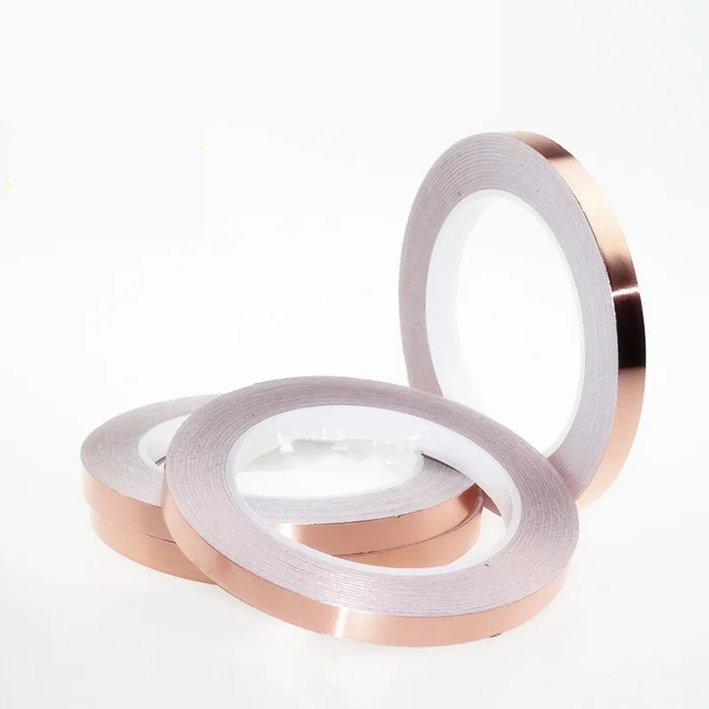 20 метров односторонняя проводящая медная фольга лента устойчивая к высоким