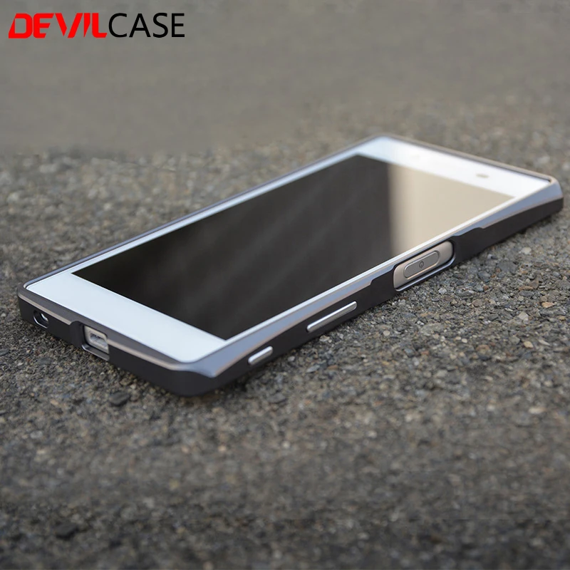 DEVILCASE для SONY XPERIA Z5 Алюминиевый металлический бампер рамка E6603 E6633 E6653 E6683 5 2 дюйма