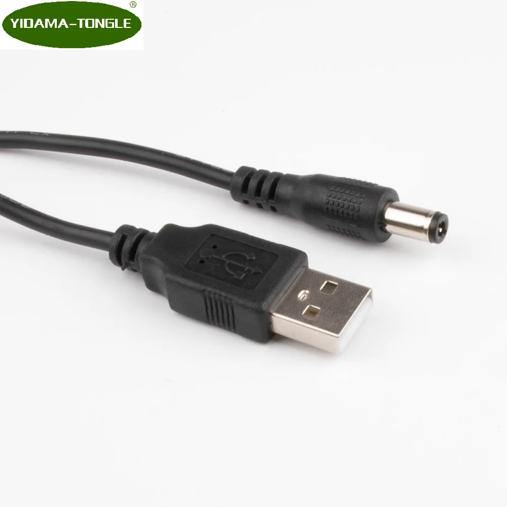 Переходник с USB на DC Power Plug Barrel Jack 5 В адаптер преобразователя 5*2 мм/5525 5/2 1 5x2 мм
