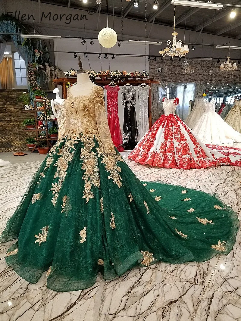 Винтажный Арабский мусульманский вечерние платья Кружева бальное платье 2019