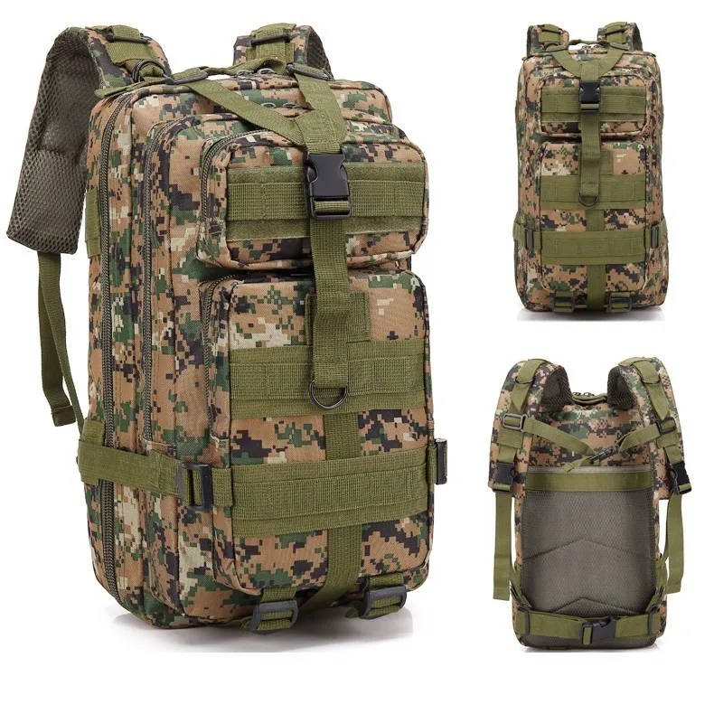 30л охотничий рюкзак Molle 3P Тактическая Военная Сумка Камуфляжный армейский Swat рюкзак мужской походный рюкзак для путешествий наружный штурмовой пакет