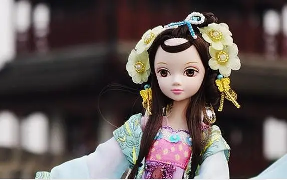29 см кукольные куклы для девочек Китайская традиционная кукла игрушки детские