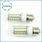 Светодиодная лампа E27 E14, 220 В переменного тока, SMD 5730, светодиодная лампа-кукуруза, прожекторная лампа 69483624 светодиода, светодиодные лампы E27