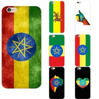 customized ethiopia national flag theme soft tpu phone cases cover for iphone 6 7 8 s xr x plus 11 12 mini pro max