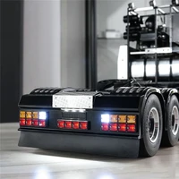 led square rear signal light with rear bumper set for tamiya all 114 man scania r620 r470 diy modified car accessories