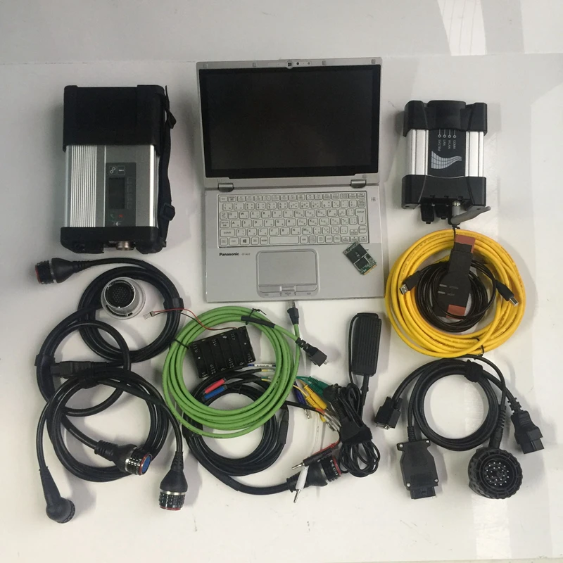 

2021 star diagnosis compact 5 mb c5 для b mw wifi icom next 2 в 1 ноутбук cf-ax2 сенсорный экран i5 8g win7 ssd ТБ готовый к использованию