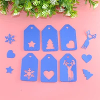 ylcd179 tag metal cutting dies for scrapbooking stencils diy album cards decoration embossing folder craft die cuts template
