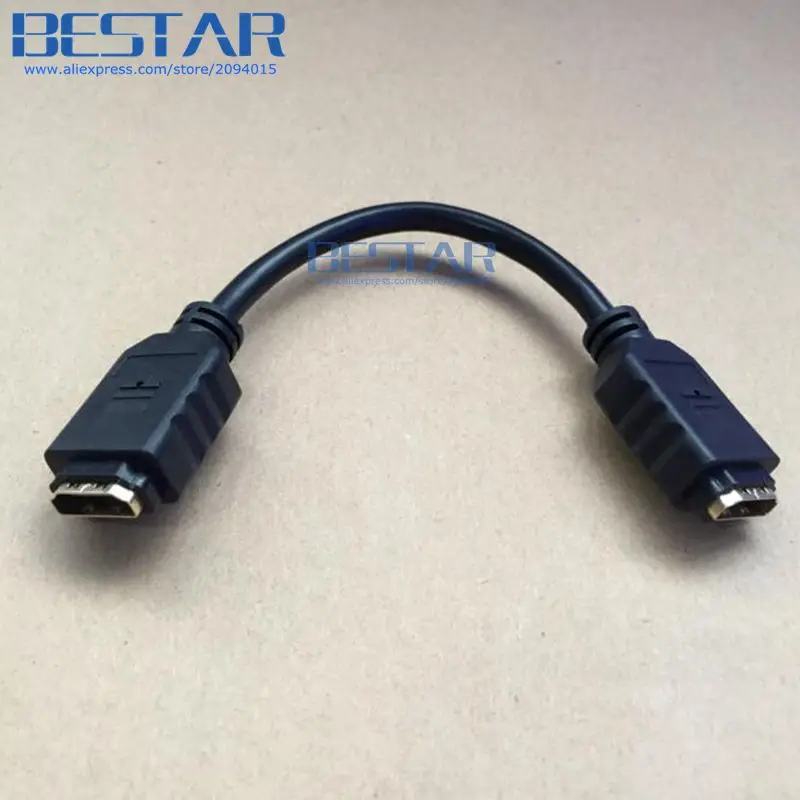 

(100pcs/lot)15CM HDMI CABLES HDMI 1.4 Female to Female panel mount wall plug special extension adapter Connector Cable hdmi v1.4