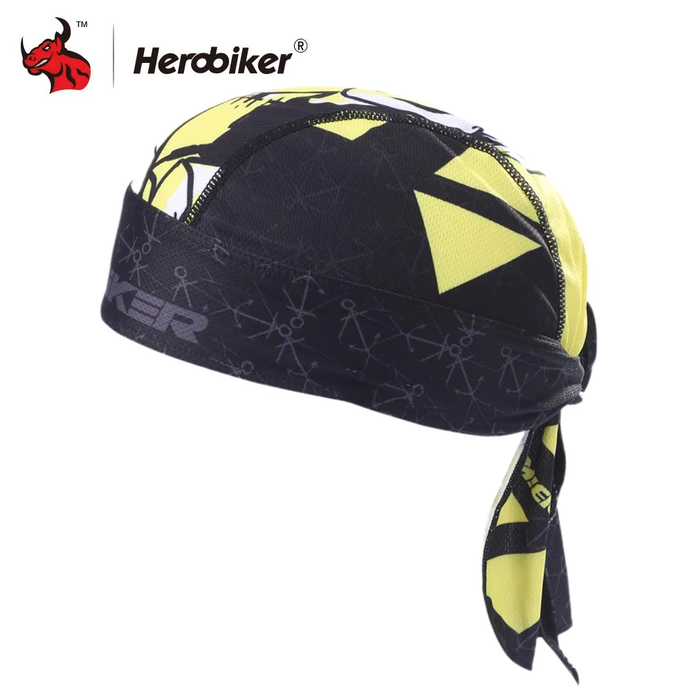 HEROBIKER Motorcycle Face Mask Balaclava Summer Moto Skull Caps Helmet Sport Masque Moto Headwrap Bandana Face Shield Headband