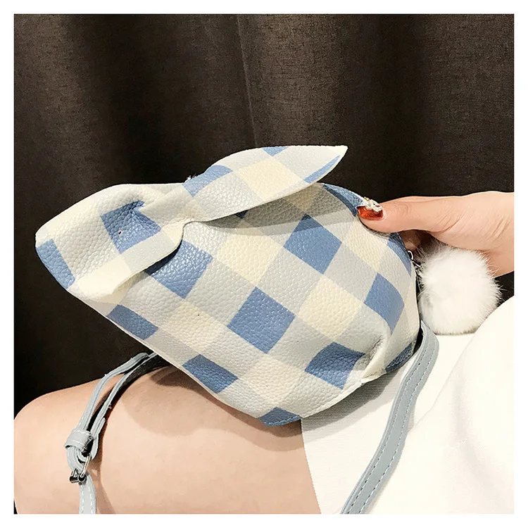 Кролик мешок для женщин и девочек милый маленький мини сумки через плечо 2018 Новая